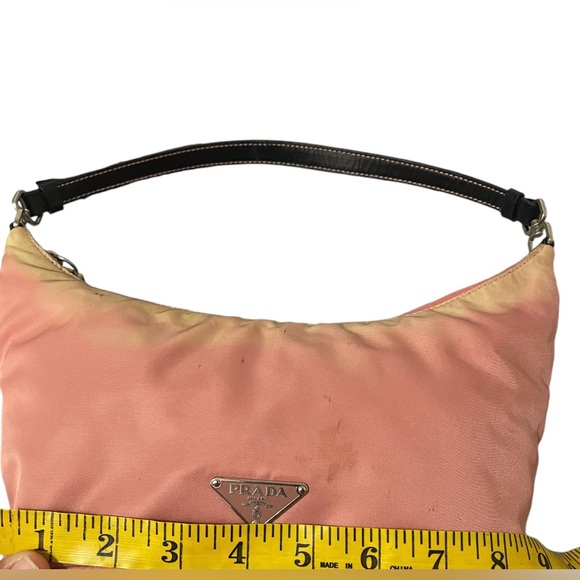 VTG PRADA early 2000’s tessuto pink nylon shoulder bag - Picture 6 of 11